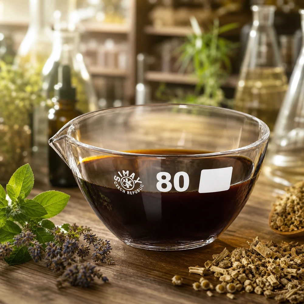 90ml Abdampfschale mit Ausguss Borosilikat ø80mm Abdampfschale 90ml Borosilikat mit Ausguss ø80mm für Labor und professionelle Anwendungen bei Pacadura