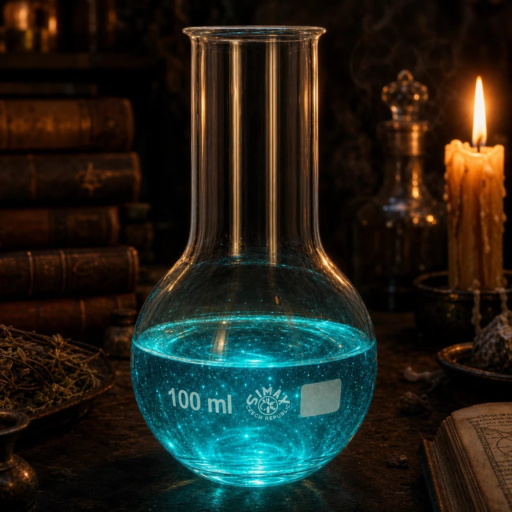Stehkolben 100ml Weithals Stehkolben 100ml Weithals aus Borosilikatglas für professionelle Laboranwendungen bei Pacadura