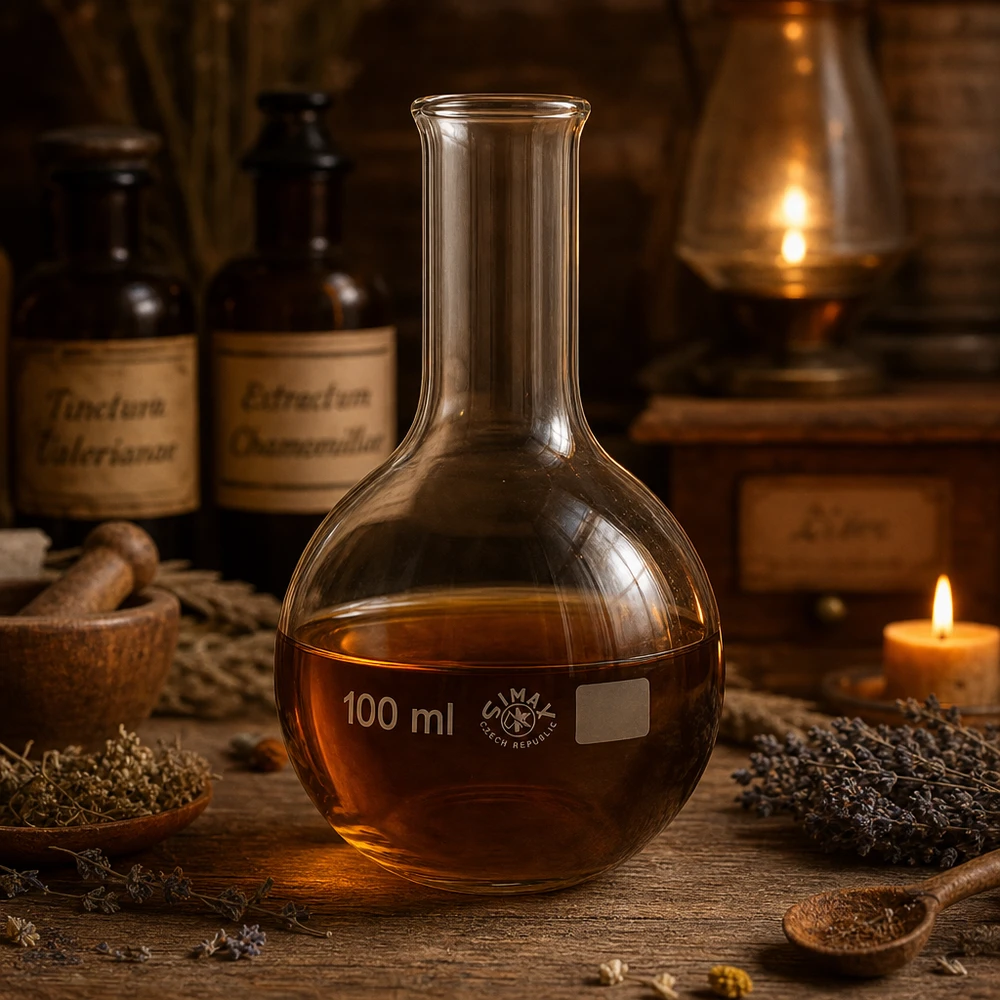 Stehkolben 100ml Enghals aus Glas für professionelle Laboranwendungen bei Pacadura.de