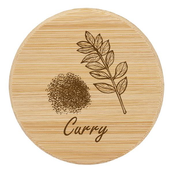 Holzdeckel "Curry" für WECK RR60