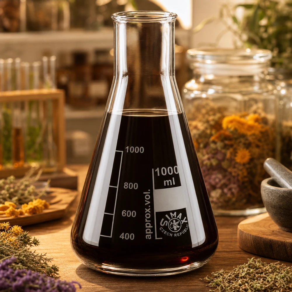 Erlenmeyerkolben 200ml Weithals aus Borosilikatglas für professionelle Laboranwendungen und Gewerbebetriebe