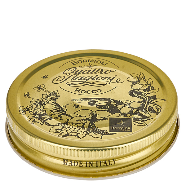 Schraubverschluss "Quattro Stagioni" gold QS110mm Schraubverschluss "Quattro Stagioni" gold QS110mm