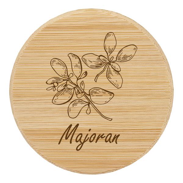 Holzdeckel "Majoran" für WECK RR60